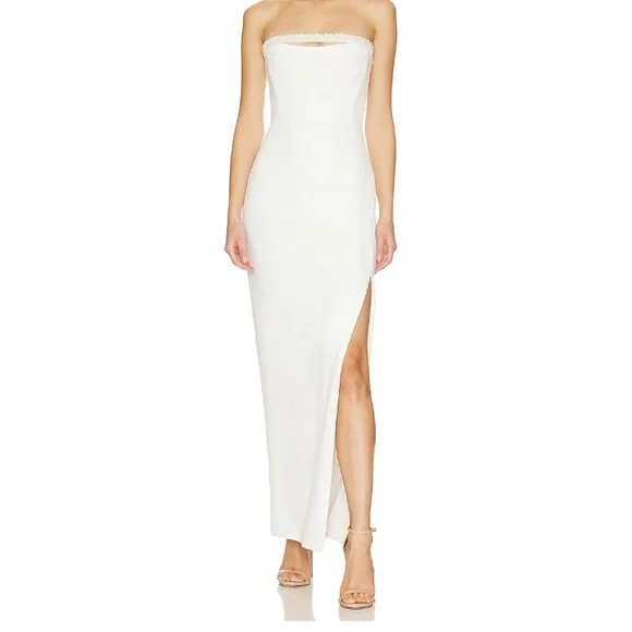 Nookie White Dress - Picture 1 of 3